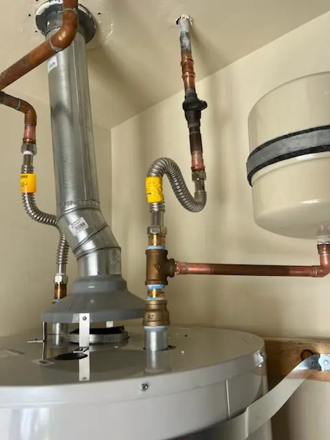 Water heater installation and plumbing repair in Mountain Side