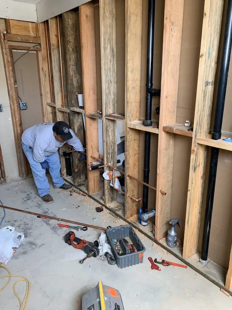 Commercial rough-in plumbing for Gas Line Repair in Mountain Side